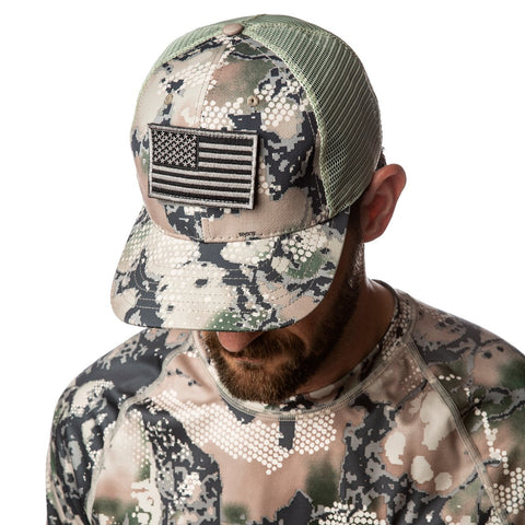 Ball Cap, Flag Patch
