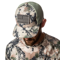 Ball Cap, Flag Patch