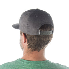 Flat Bill Cap, Offset MTN Top