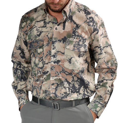Performance Button Down, Camo