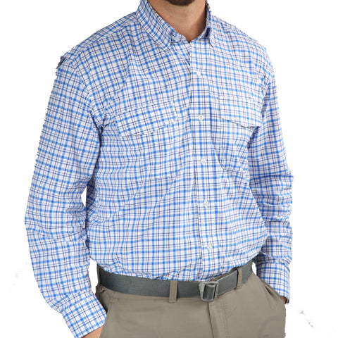 Performance Button Down, Plaid