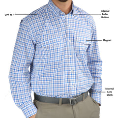 Performance Button Down, Plaid